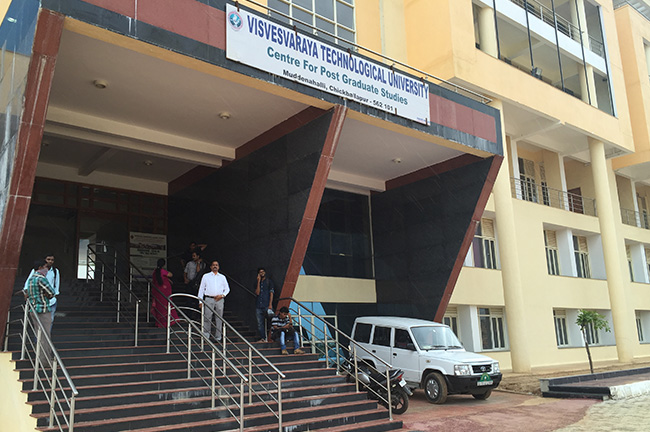 2015-16 BATCH 2ND SEMESTER IIISM STUDENTS ATTENDED THE EXAMINATION HELD AT VTU CAMPUS , MUDDENAHALLI