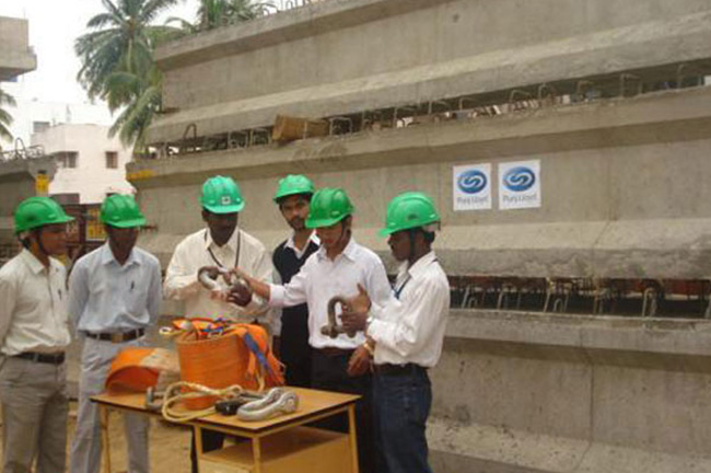Group Of  IIISM Students Engaged In Industrial Training At Punjlloyd