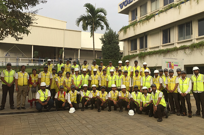 Industrial Visit To VOLVO- January 23.2016