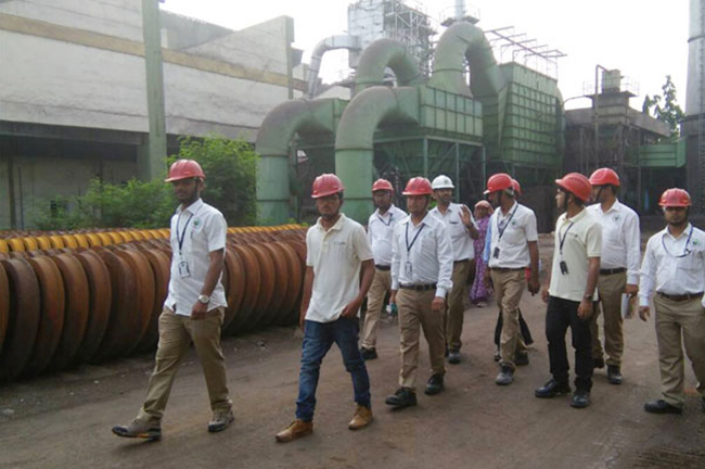 Industrial Training at Rail Wheel Factory 2
