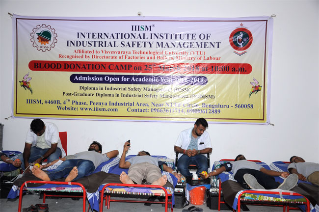 Blood Donation Camp at IIISM Campus