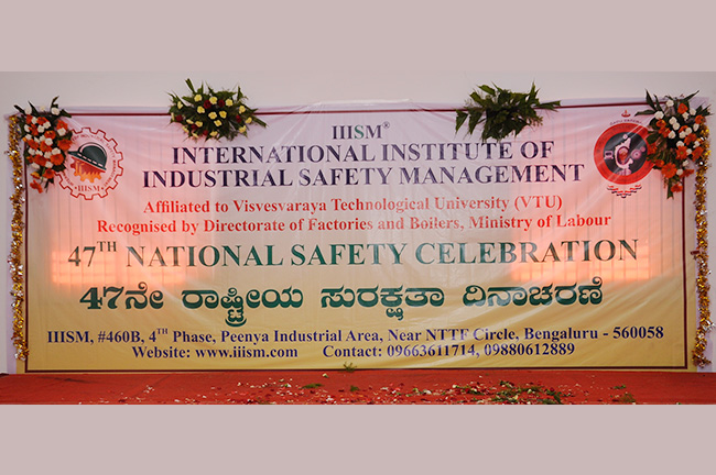 47th National Safety Day Celebration at IIISM Campus